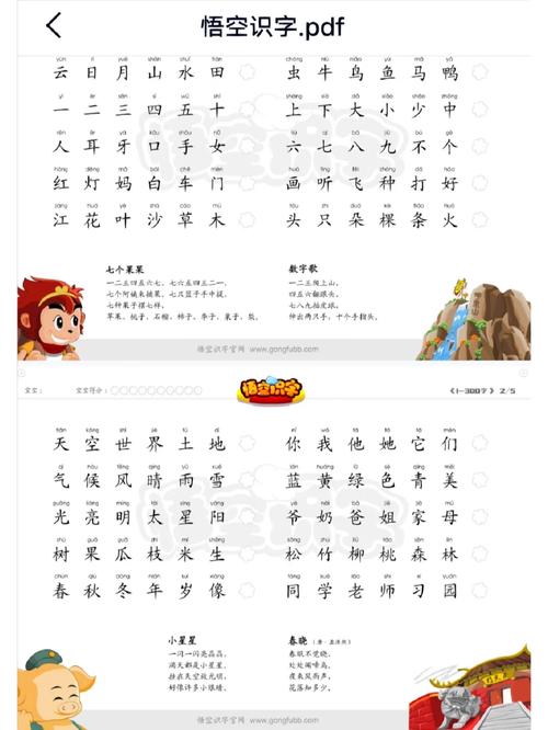 孙悟空识字游戏/孙悟空识字游戏图片-第6张图片-南方游戏