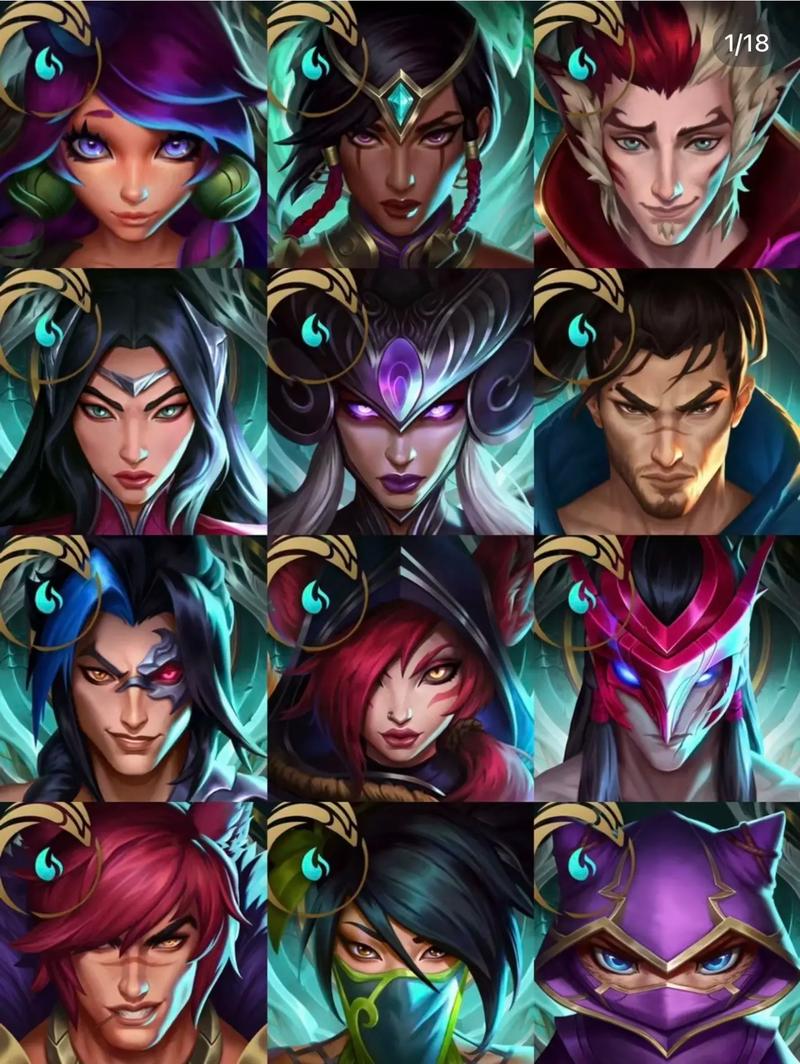 lol所有英雄、LOL所有英雄技能一览