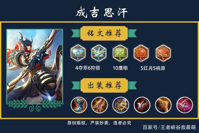 王者荣耀成吉思汗视频？王者荣耀成吉思汗视频最新
