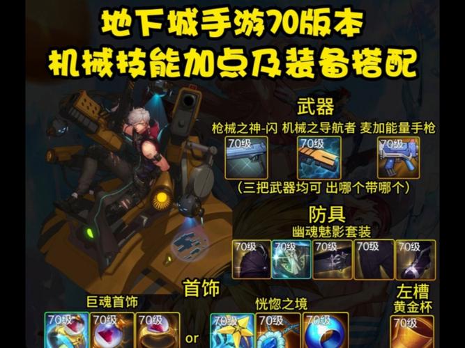 地下城机械师加点，地下城机械师100级加点和装备选取-第2张图片-南方游戏