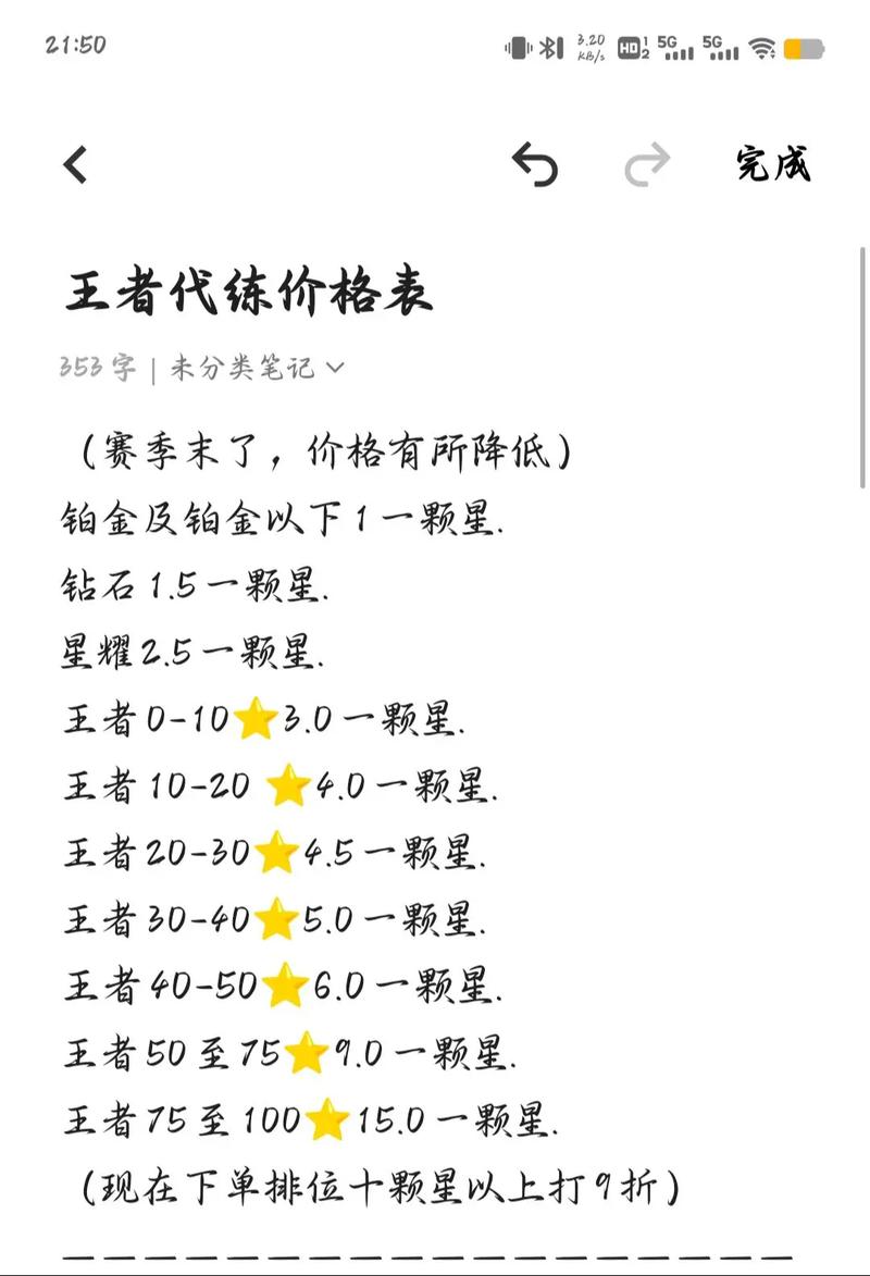 王者荣耀代打费用表图?王者代打怎么收费最新-第4张图片-南方游戏 王者荣耀代打费用表图?王者代打怎么收费最新-第4张图片-南方游戏