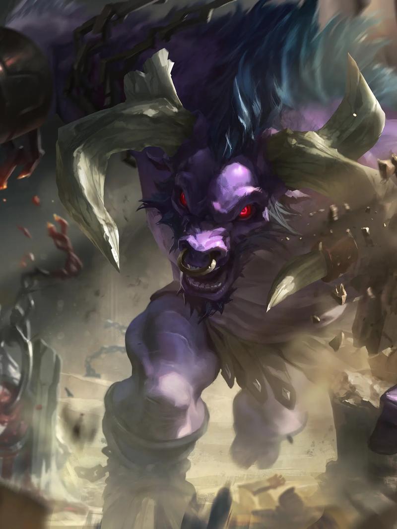 英雄联盟牛头酋长、英雄联盟牛头酋长是哪个阵营的-第8张图片-南方游戏