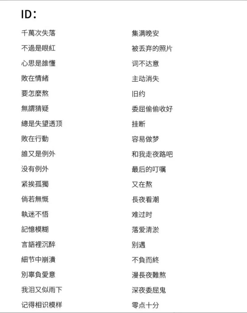 王者荣耀好听的id,王者荣耀好听的id6字-第2张图片-南方游戏 王者荣耀好听的id,王者荣耀好听的id6字-第2张图片-南方游戏