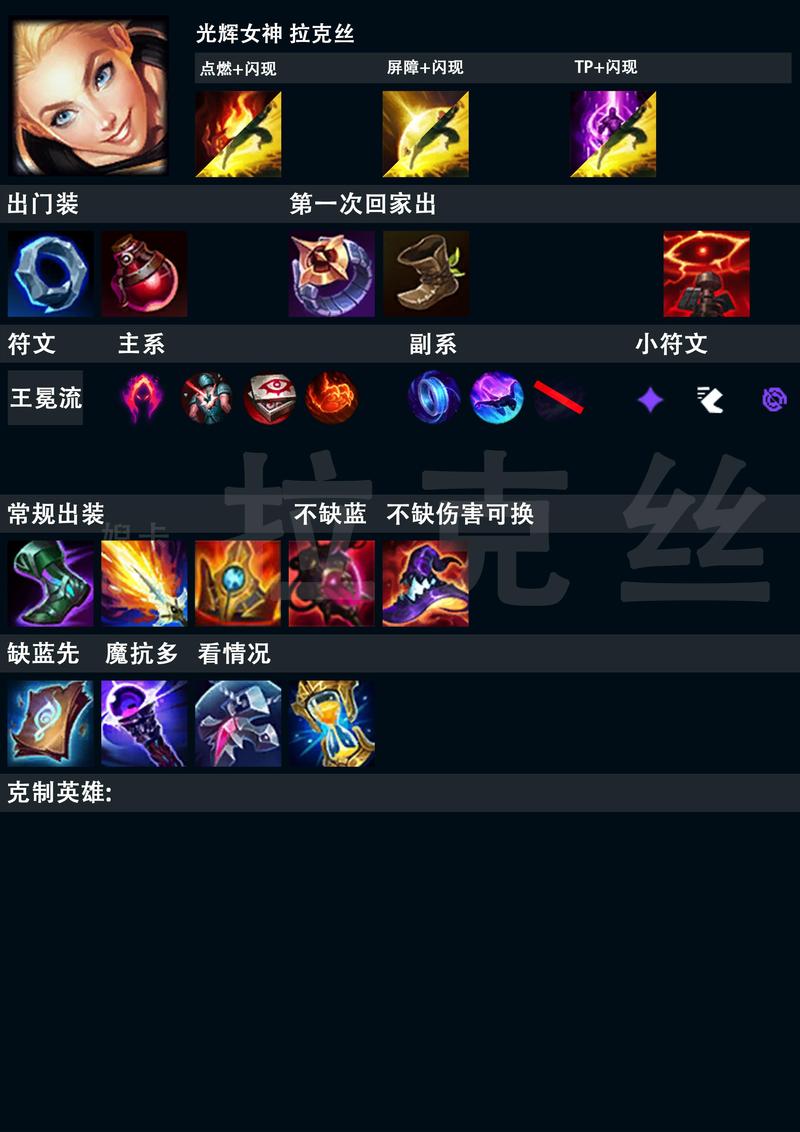 lol光辉女郎出装，lol光辉女郎出装最新-第1张图片-南方游戏